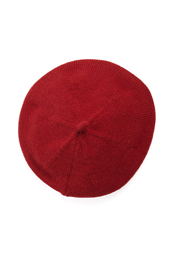 Banned Retro Lorelei Knitted Beret in Red