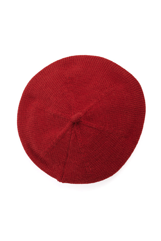 Banned Lorelei Knitted Beret in Red