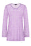 Banned Alternative BFF Mesh Long Oversized Top Goth in Lilac