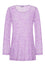 Banned Alternative BFF Mesh Long Oversized Top Goth in Lilac