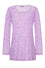 Banned BFF Mesh Long Oversized Top Goth in Lilac