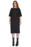 Banned Alternative Spectral Noire Jersey Dress with Cross Applique Gothic