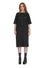 Banned Alternative Spectral Noire Jersey Dress with Cross Applique Gothic