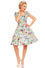 Dolly & Dotty Claudia Dress in Green Floral