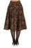 Banned Retro Cheetah Girl Swing Skirt in Leopard Print