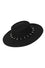 Banned Alternative Midnight Muse Spiked Fedora Brimmed Hat Witchy