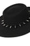 Banned Alternative Midnight Muse Spiked Fedora Brimmed Hat Witchy