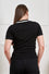 Banned Retro Mila Ace Knit Collared Jumper Top in Black with Card Motifs