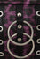 Banned Alternative Hexy Glam Purple Leopard Print Handbag