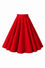 Dolly & Dotty Maisie Midi Full Circle Swing Skirt in Red
