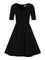 Collectif Trixie Doll Dress in Black