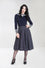 Hell Bunny Peebles 50's Skirt in Navy Tartan