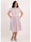 Collectif Demira-Lea Swing Dress in Unicorn Gingham Pastel