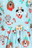 Lady Vintage Tea Dress in Christmas Pups Print Christmas