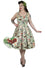 Dolly & Dotty Amanda Dress in Mushroom Forest Print Mint Squirrels Woodland