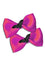 Ribbon Bat Bow Pair in Pink