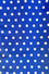 Kitty Deluxe Reversible Wired Headband in Blue Polka Dot Print & Customisable Reverse