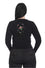 Banned Alternative Alien Space Cat Cardigan in Black with Back Design