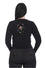 Banned Alien Space Cat Cardigan in Black with Back Design