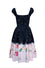 Hell Bunny x Care Bear Winter Fun Midi Knee Dress