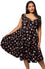Hell Bunny Carlotta Midi Dress with Tattoo Inspired Print
