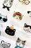 Kitty Deluxe Reversible Wired Headband in Cat Print & Customisable Reverse