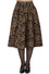 Banned Retro Cheetah Girl Swing Skirt in Leopard Print