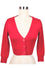 MAK Sweaters Cropped Cardigan with 3/4 Sleeves in Rose Pink