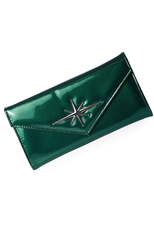 Banned Dance the Night Away Wallet in Green