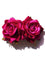 Kitty Deluxe Double Velvet Rose Hair Accessory in Hot Pink