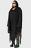 Killstar Kihilist Forgetful Wishing Hooded Knit Cardigan Drapey and Flowing