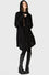 Killstar Kihilish Forgetful Wishing Hooded Knit Cardigan Drapey and Flowing