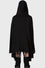 Killstar Kihilish Forgetful Wishing Hooded Knit Cardigan Drapey and Flowing