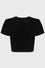 Killstar Gloomy Bear Collab Gloomy Bones Crop Top Embroidered Velvet
