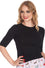 Banned Grace Top in Black Knitted Wardrobe staple