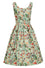 Dolly & Dotty Amanda Dress in Mushroom Forest Print Mint Squirrels Woodland