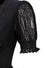Hell Bunny Mortem Mini Dress in Stretchy Black Lace