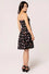 Hell Bunny Kocho Knee Dress Trippy Butterfly Print