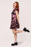 Hell Bunny Not Into You Mini Dress Demon Cat, Bunnies and Unicorns Print