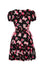 Hell Bunny Not Into You Mini Dress Demon Cat, Bunnies and Unicorns Print