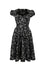 Hell Bunny Mischief Midi Dress with Halloween Print