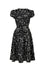 Hell Bunny Mischief Midi Dress with Halloween Print