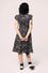 Hell Bunny Mischief Midi Dress with Halloween Print