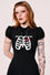 Hell Bunny Skeleton Girl Dress with Printed and Embroidered Details Halloween