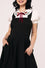 Hell Bunny Patti Plain Pinafore in Black Wardrobe Staple - Pre-order Estimated dispatch 29 August 2025