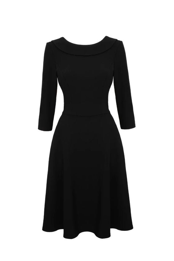 Hell Bunny Lois Dress Classic Black - Pre-order Estimated dispatch 29 August 2025