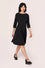Hell Bunny Lois Dress Classic Black - Pre-order Estimated dispatch 29 August 2025