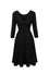 Hell Bunny Lois Dress Classic Black - Pre-order Estimated dispatch 29 August 2025