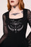 Hell Bunny Russula Dress with Mushroom Embroidery