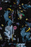 Hell Bunny Moonlit Midi Dress with Enchanting Woodland and Celestial Print